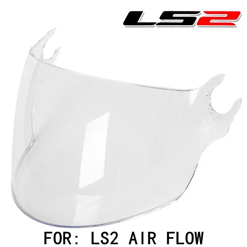 LS2 Airflow Open Face Capacete Escudo, Anti