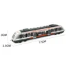 Simulation Alloy Metal High Speed Rail Diecast Train Toy Model Educational Toys Boys Children Train Alloy Model Car Toys Gift 5