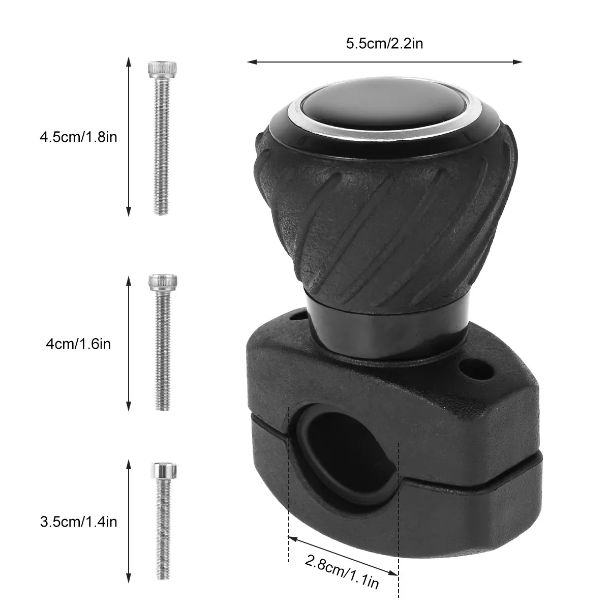 Universal Steering Wheel Power Handle Spinner Knob