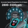 5500RPM Cordless Polisher 8 Gears Rechargeable Car Polishing Machine Electric Rotary Tool For Makita 21V Battery 3