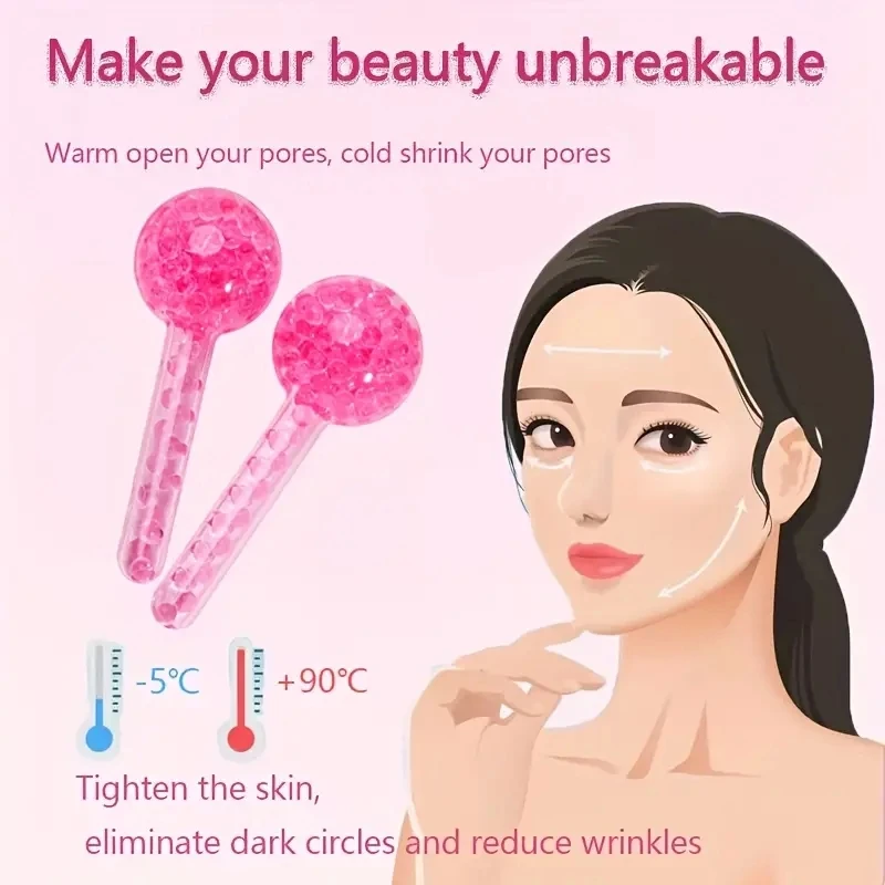 LCE Facials Cooling Globes For Face