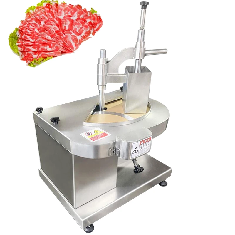 

Commercial Meat Cutter Electric Meat Slicer Stainless Steel Meat Cutting Machine Multifunctional Meat Slicing Machine 880W