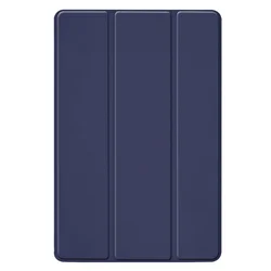 Trifold Magnetic PU Leather Hard Stand Cover - Tab A T510 10.1inch (Navy)