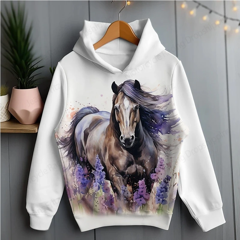 thumbnail image 1 of Sudadera con capucha con estampado 3D de animales, divertida, pollo, ardilla, caballo, conejo, para hombre y mujer, sudadera de gran tamaño a la moda, abrigo de calle para mujer, 1 of 5