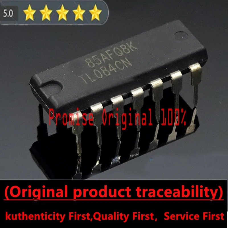 

Promise of original 100% direct insertion TL084CN DIP-14 JFET linear instrument/quad operational amplifier chip