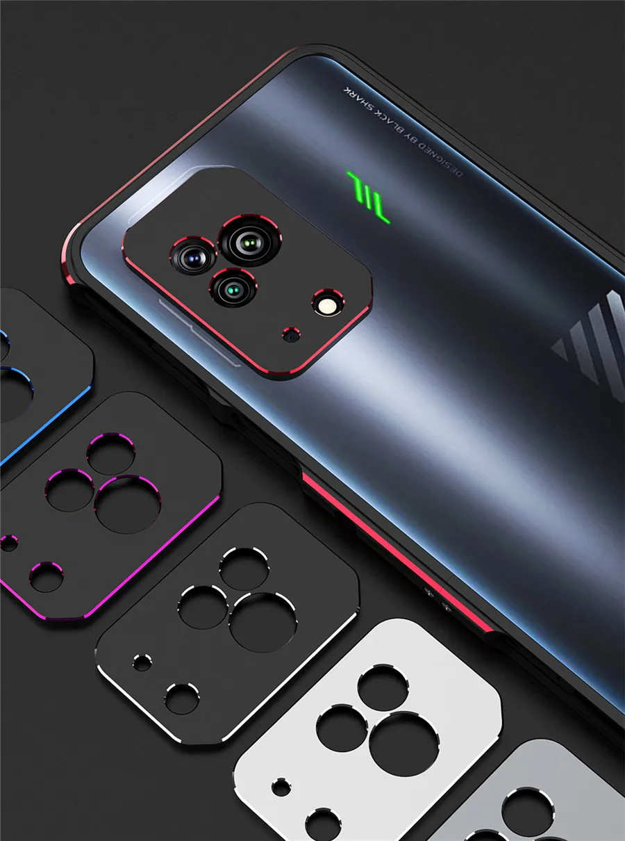 Ultimate Metal Aluminum Frame Bumper Phone Case with Lens Protection