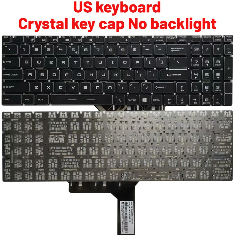 Russian/US/Spanish laptop keyboard For MSI GP62 GP62MVR MS-16J9 MS-16J5 MS-16J6 MS-16JB MS-16J3 MS-1781 MS-1782 MS-1783 MS-1785
