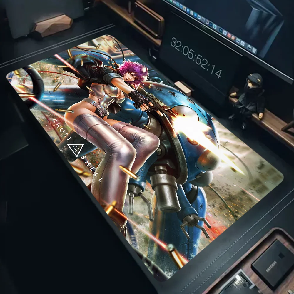 Ghost In The Shell Anime Extra Large Gaming Laptop Computer Desk Mat Mouse Pad Mouse Mat Notbook Mousepad Gamer For PC Desk Pad 6