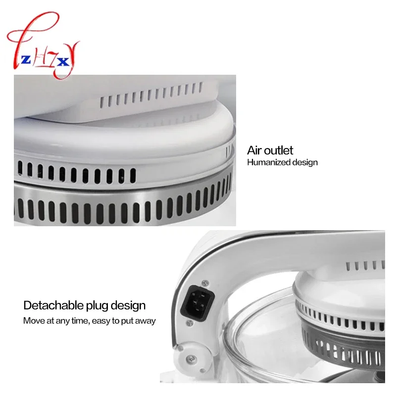 Home Use Microwave Oven Frying Pan Halogen Oven Air Fryer Lightwave Fryer Automatic Speedcook Electric Deep Fryers CKY-888