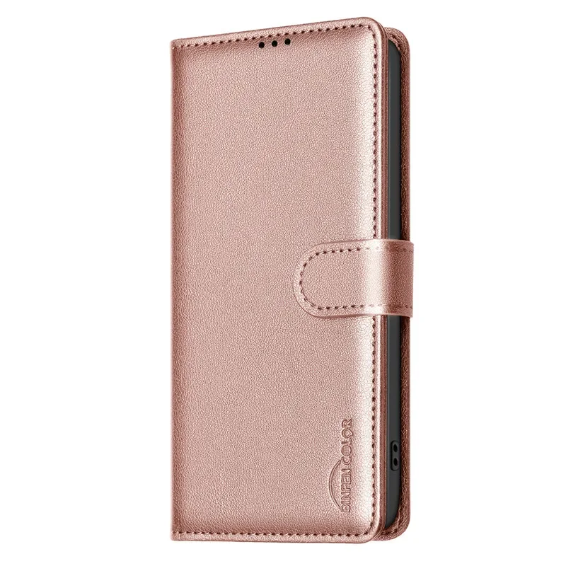 Leather Wallet Flip Case - Elegant Protective Cover