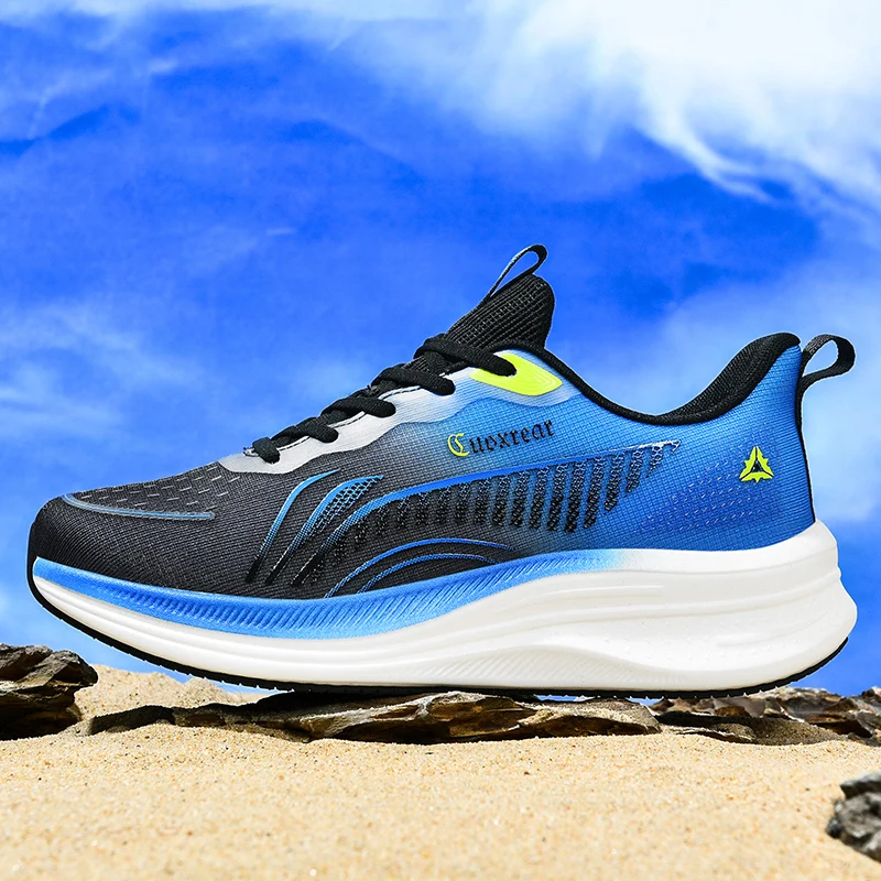 Men's Athletic Basketball Sneakers Breathable Cushioning Non-Slip Wearable Gym Training Running Shoes for Men And Women