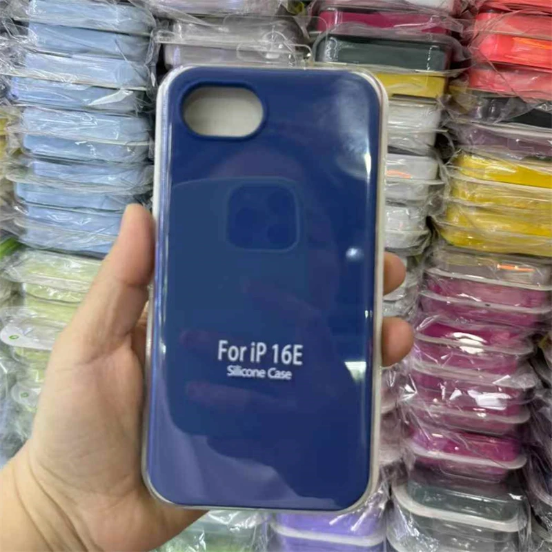 Shockproof Liquid Silicone Phone Case - Durable Protective Back Cover
