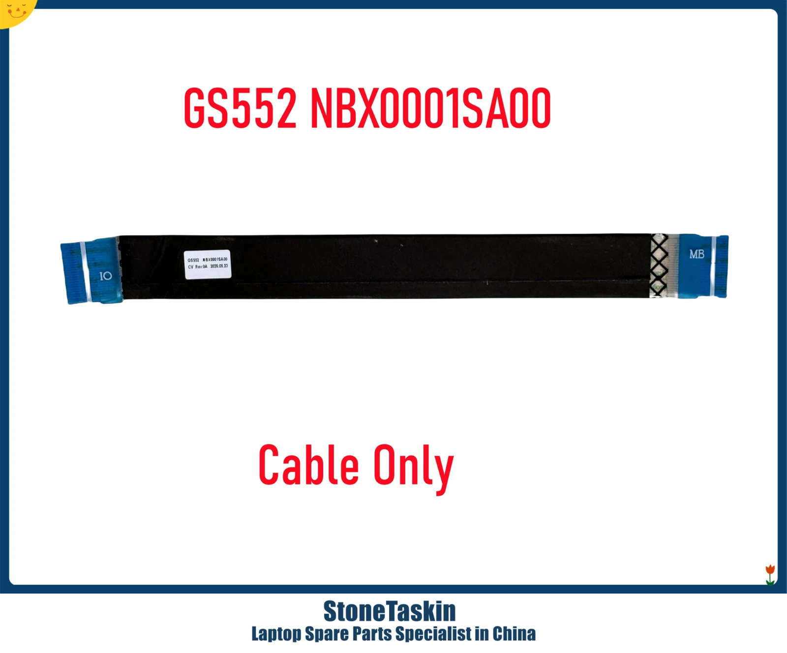 StoneTaskin 파워 IO 오디오 보드, 단추 W 케이블, PK343008M00 NS-C782 GS552 NBX0001SA00, Lenovo Ideapad 3-15IIL05 3-15IML05