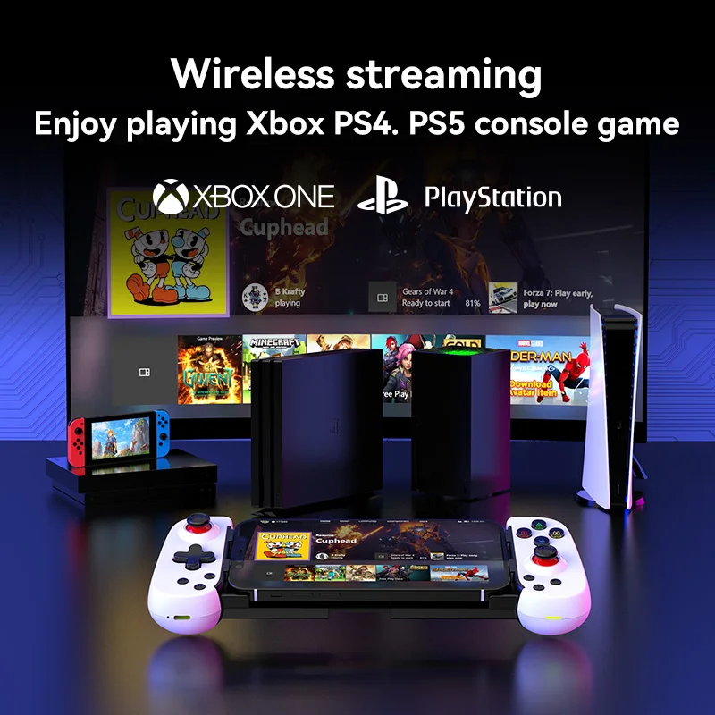 D6DP Wireless Stretching Gaming Controller for Switch 3