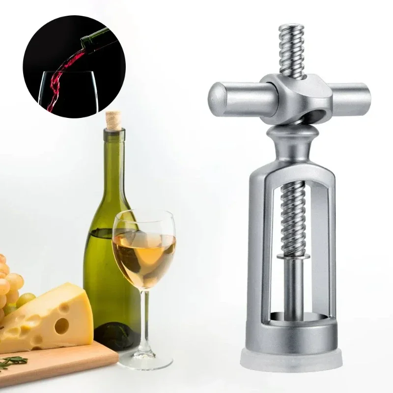 Red Wine Bottle Opener Manual Creative Tool Zinc Alloy Bottle Opener Household Wine Stopper