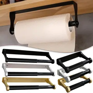 Colgador para papel de cocina, rollo de pañuelos, toalla, organizador,  soporte d