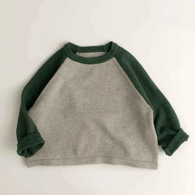 2025 Spring New Children Sweater Boys Long Sleeve Loose Knitwear Girls Vintage Knitted Pullover Kids Casual Tops Toddler Clothes 5 2025 Spring New Children Sweater Boys Long Sleeve Loose Knitwear Girls Vintage Knitted Pullover Kids Casual Tops Toddler Clothes - Image 5