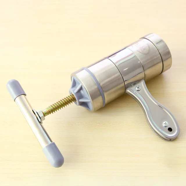 Rozsdamentes Acél Kézi Tészta Készítő Gép Háztartási Konyhai Eszközökhöz - Image 2