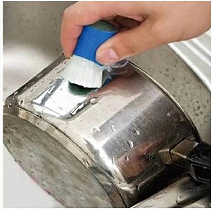 2Pcs Metal Rust Remover Stainless Steel Cleaning Brushes Rod Stick Pot Brush Kitchen Clean Tools paint rust remover rust remover spray metal rust remover