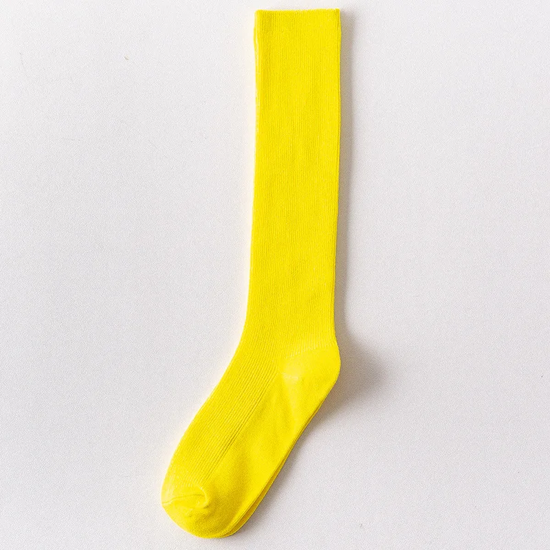 3 calzini alti al ginocchio, calzini da calcio colorati con doppie strisce | antiscivolo lungo tubo sopra ginocchio calzini a righe calze da calcio a compressione