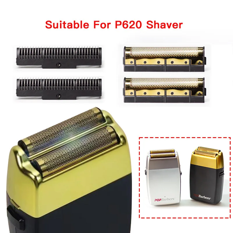 Orignal Razor Shaver Professional Hair Clipper Blade Net Set For Pop Barbers P620 Kemei 2028//1102 H Replaceable Cutter Head hair clipper replacement blade