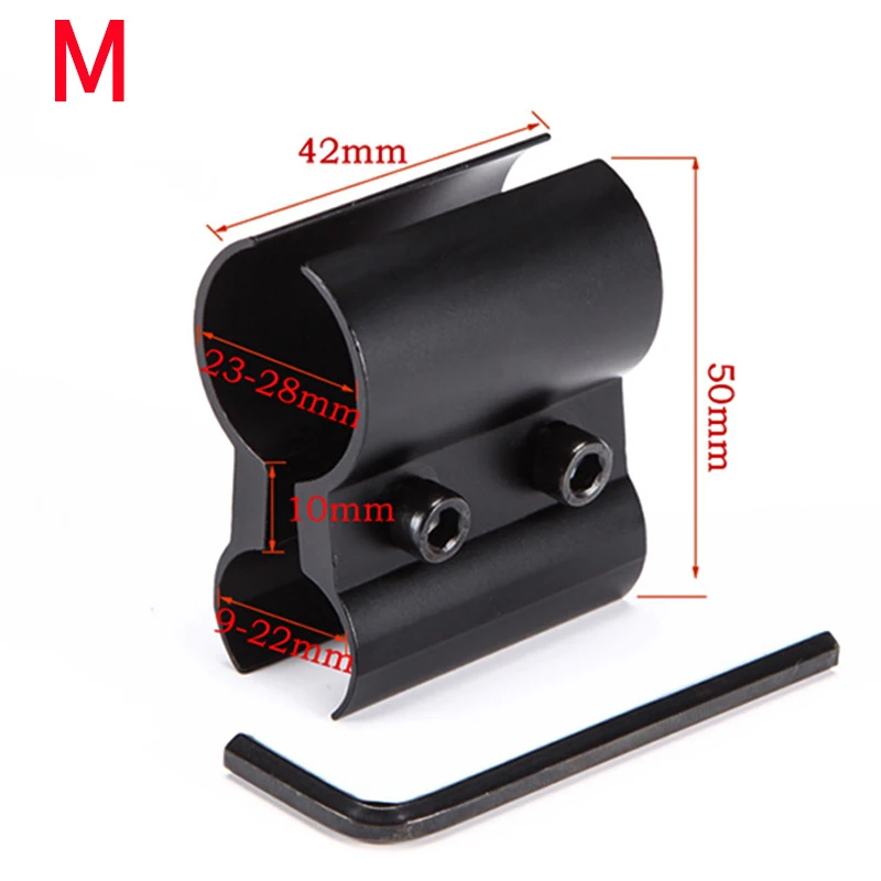 Picatinny rail accessories shotgun accessories Laser Tube Clip QQ Sub Clip Piece Rifle Air Gun Accessories Ar15 Accessories Mlok Rail Cover Ar 15 Parts And