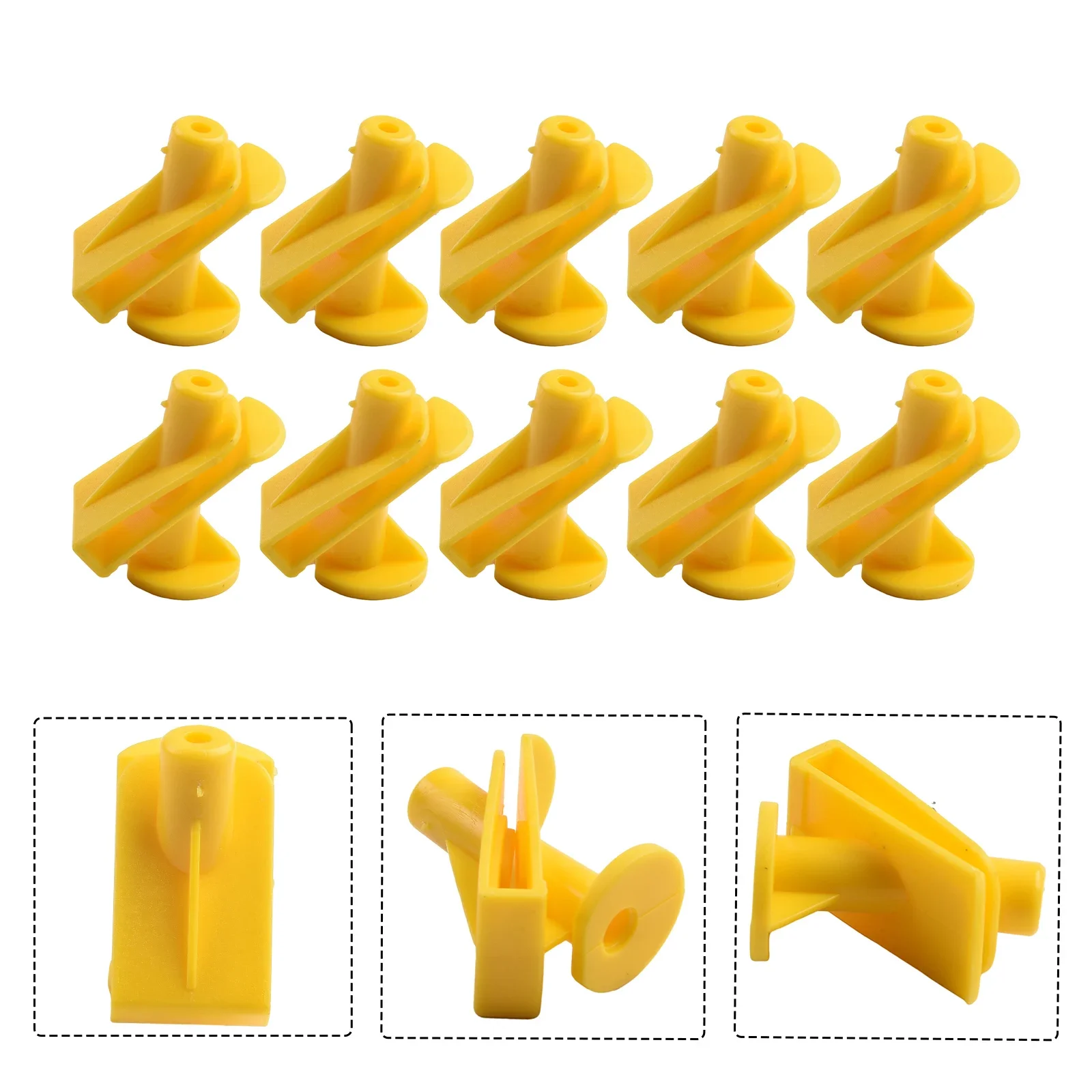 

Durable FOR Mercedes-Benz Smart Underbody Fastening Cladding Clips 10 Engine 450 451 Floor Guard Plasti Replacement 10pcs