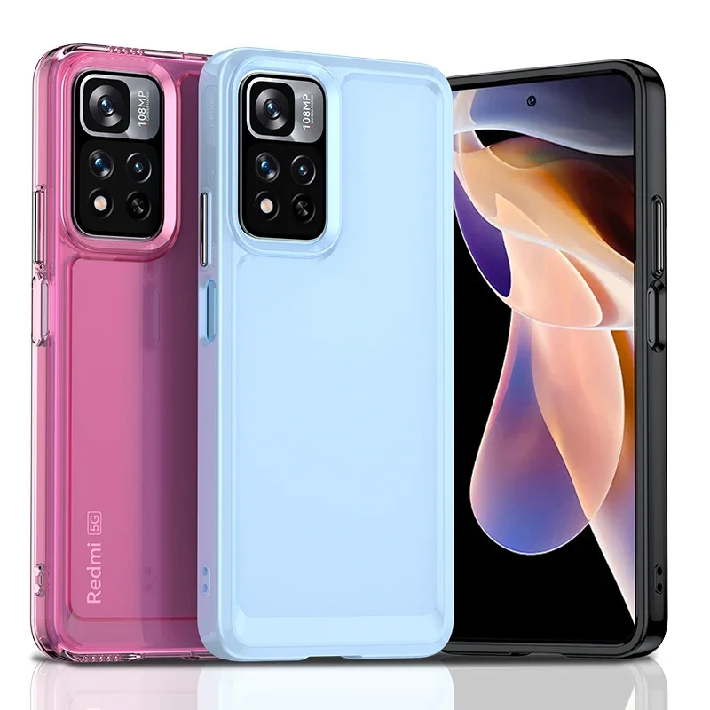 Candy Shockproof Silicone Bumper Phone Case