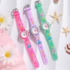 Children's Watch Cartoon Ballet Girl Design Quartz Watch Fashion Purple Silicone Girl Student Gift Wristwatch 6