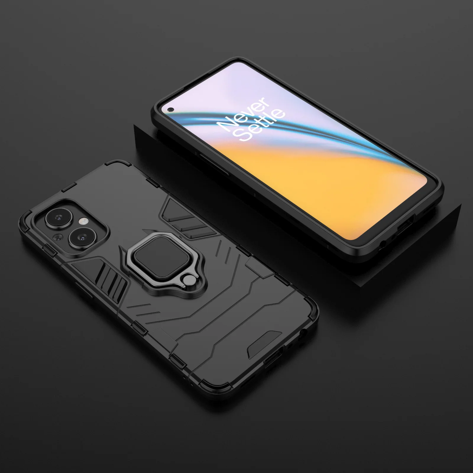 For Oneplus Nord N20 5G Case Magnetic Car Shockproof Ring Armor Phone Back Cover For One Plus Nord N20 5G 1+ Nord N20 N10 N100