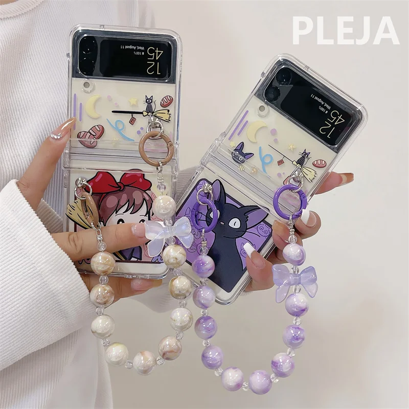 Cute Korean Bear Animals Purple 3D Samsung Phone Case for Samsung