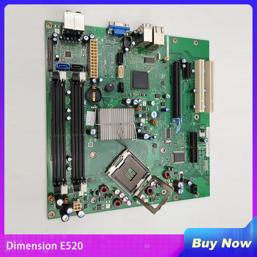 

0WG864 For DELL Dimension E520 Desktop Motherboard WG864 CN-0WG864 LGA 775 M-ATX Mainboard