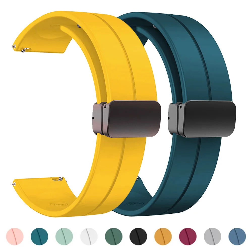 Premium Silicone Watch Strap – Versatile Fitness & Lifestyle Bracelet
