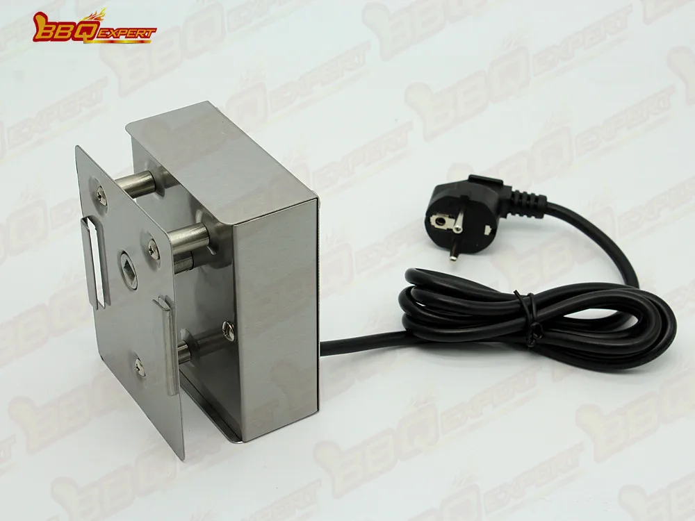 Description Picture 2 of itemElectric Heavy Meat BBQ Rotisserie Rotating Motor Eletric Grill Barbecue Spit Metal Rotisserie Motor Barbecue Accessories 220V
