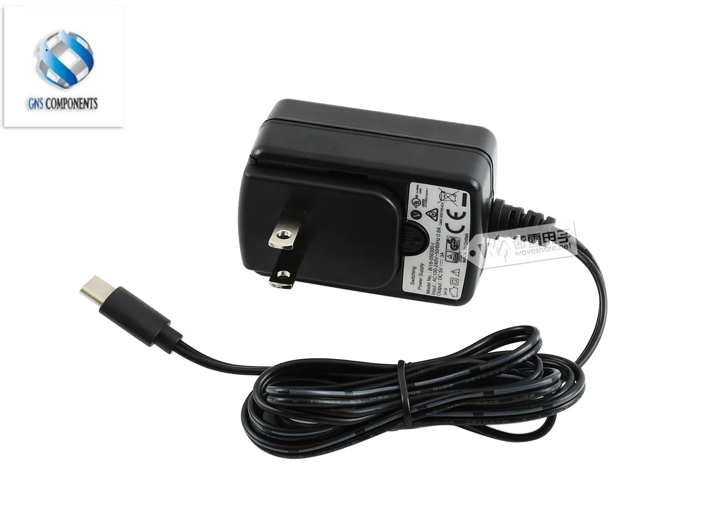 Блок питания Raspberry Pi 4 USB-C