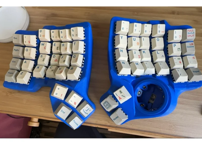 Chai45G Pro トラックボール キーボード キット 人間工学に基づいたトラックボールキーボードキット,プログラム