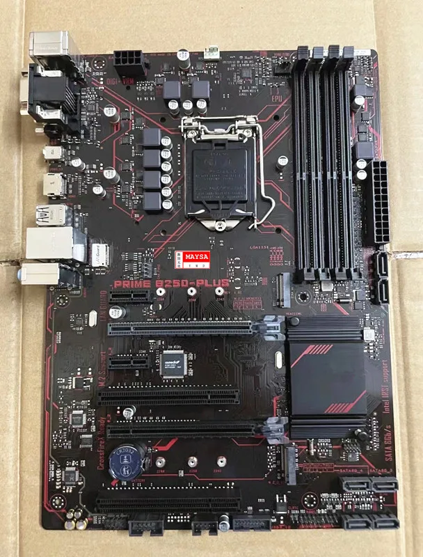 Adatto Per Scheda Madre Asus Prime B250-Plus Intel B250 Lga 1151 Supporta Core I7-7700 Ddr4 64Gb Pci-E 3.0 Sata Iii M.2 Usb3.1