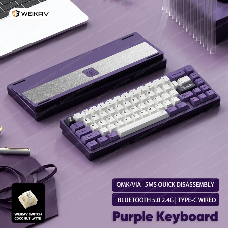 SUMREDA Lucky65 V2 Sugar65 Mini Custom Wireless Aluminum