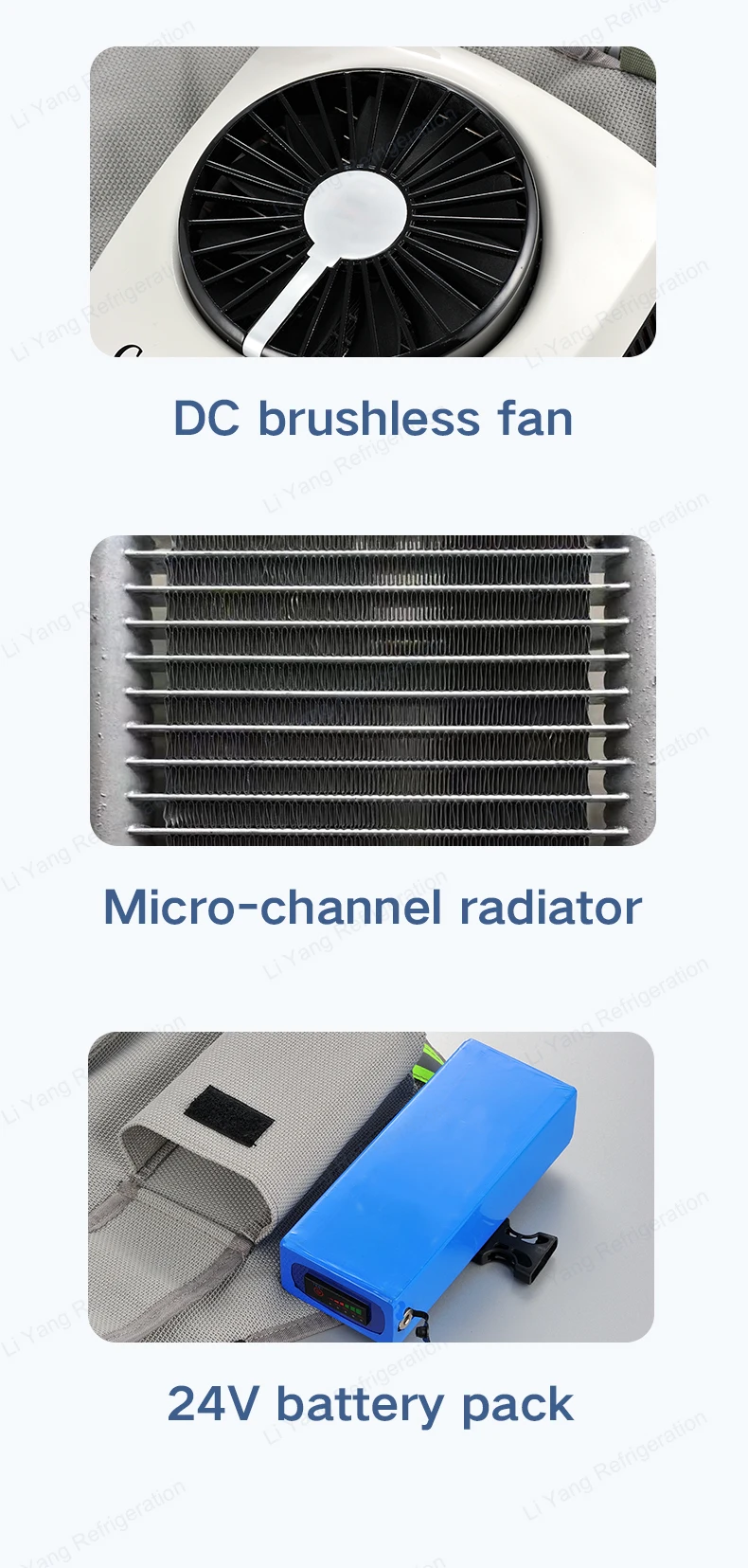 Description Picture 6 of itemPersonal Cool Solutions DC 24V Mobile Air Conditioner For Outdoor Workers