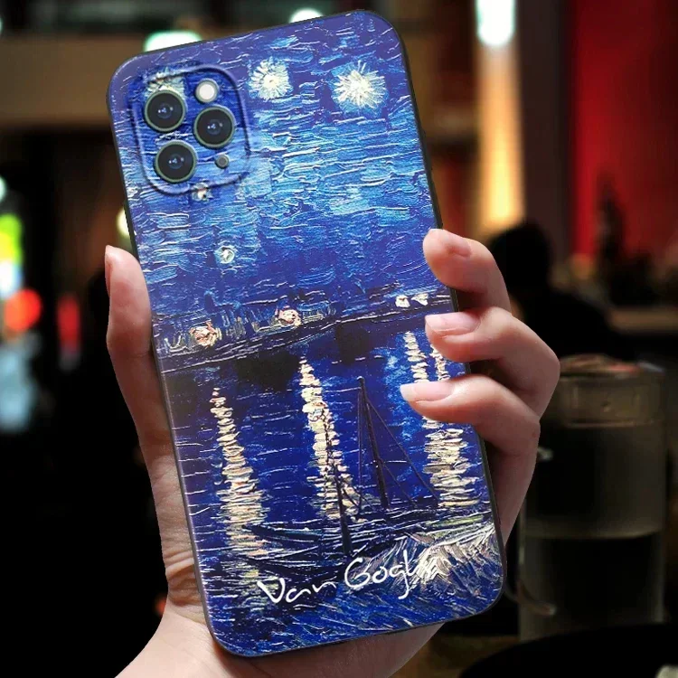 Stylish 3D Art Phone Case - Cute Design Apple Cover