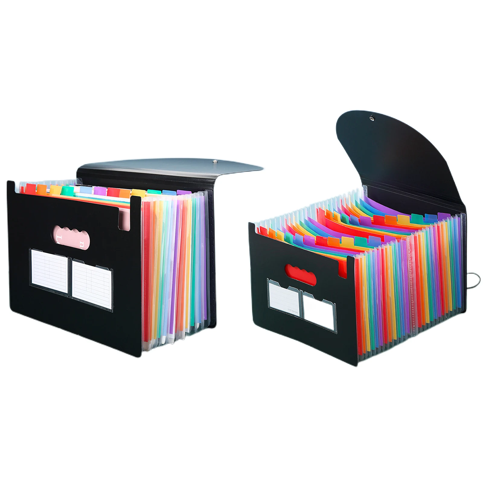Accordion Folder 13/25 Pockets Portable Document Folder Monthly Bill Receipt Organizer Classroom Home Office and Travel file folder file bag transparent folder