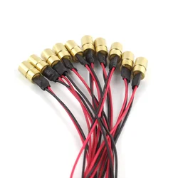 10pcs 0813 Class II 1mW 650nm Red Dot Laser Diode Module 3VDC Focusable