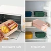 Color KidSilicone Portable Bowl Lunch Box For Baby Microwave Bento Box Feeding Fresh Food Container Feeding Children's Tableware 5