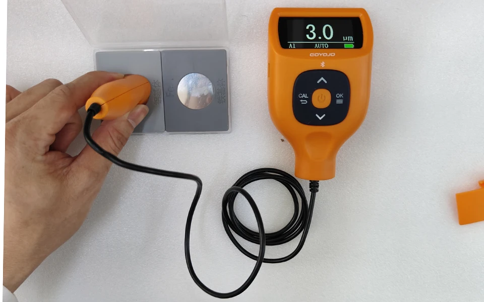 Coating Thickness Gauges, Paint Depth Gauge Meter with Backlight LCD Display for