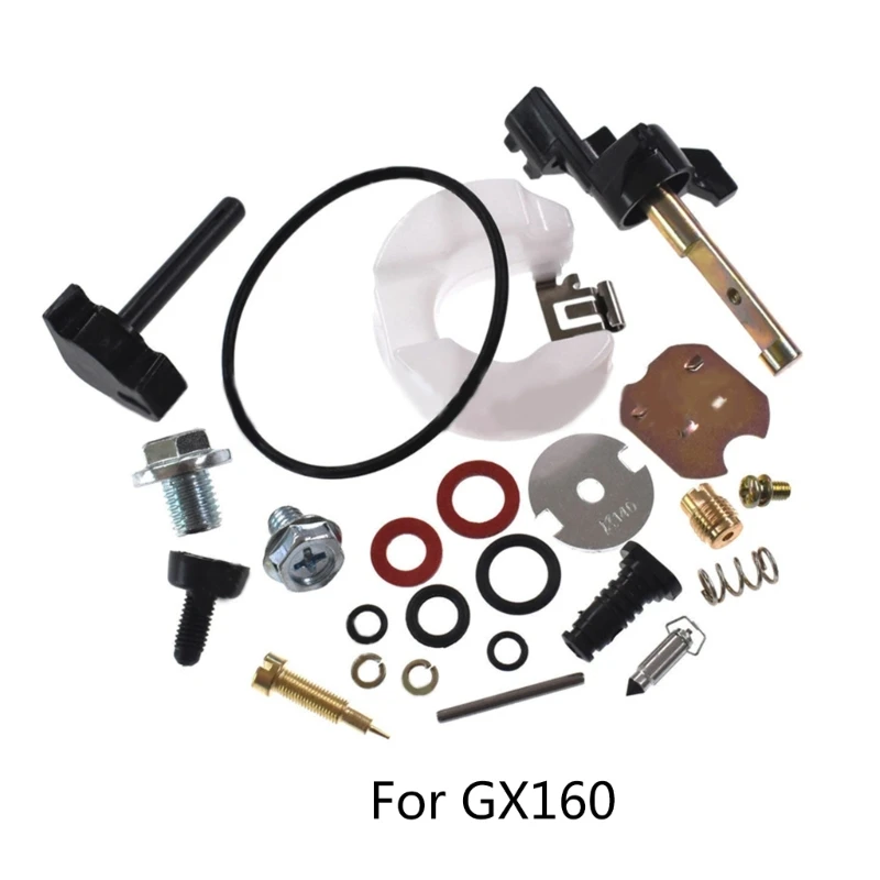 Carburetor Repair Tool Kit For GX120 GX160 GX200 168F 5.5HP 6.5HP Strimmer Generator Mower Engine Motor
