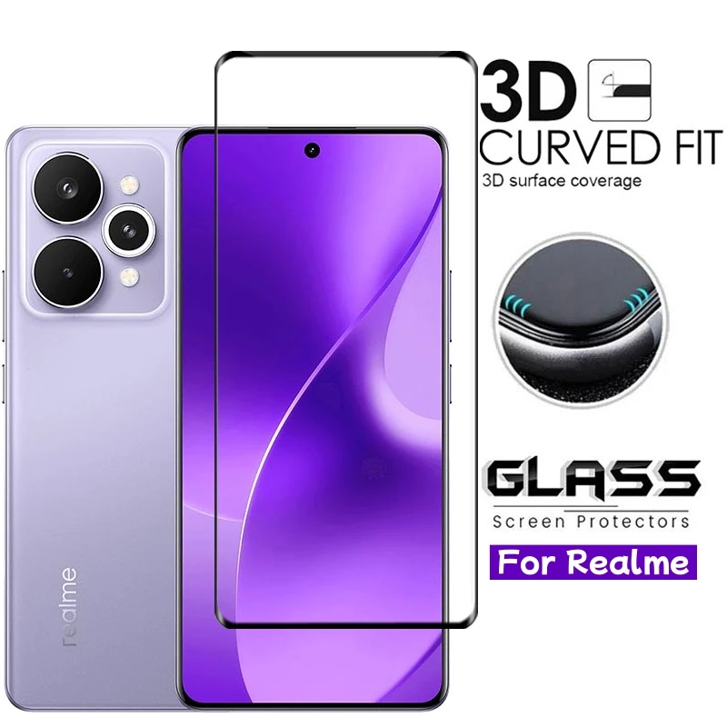 Premium Full Cover Tempered Glass Screen Protector with 3D Edge-to-Edge Protection