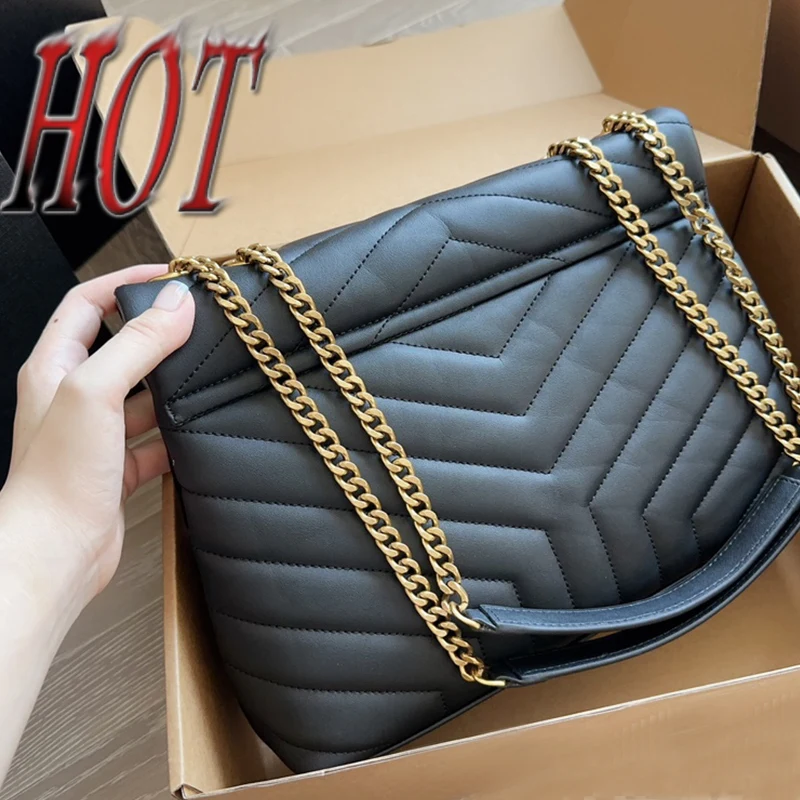 

Роскошная женская сумка 2023, модная классическая вместительная черная сумка из мягкой коровьей кожи, Женский кошелек, сумки из резьбы Sss класса, портативная