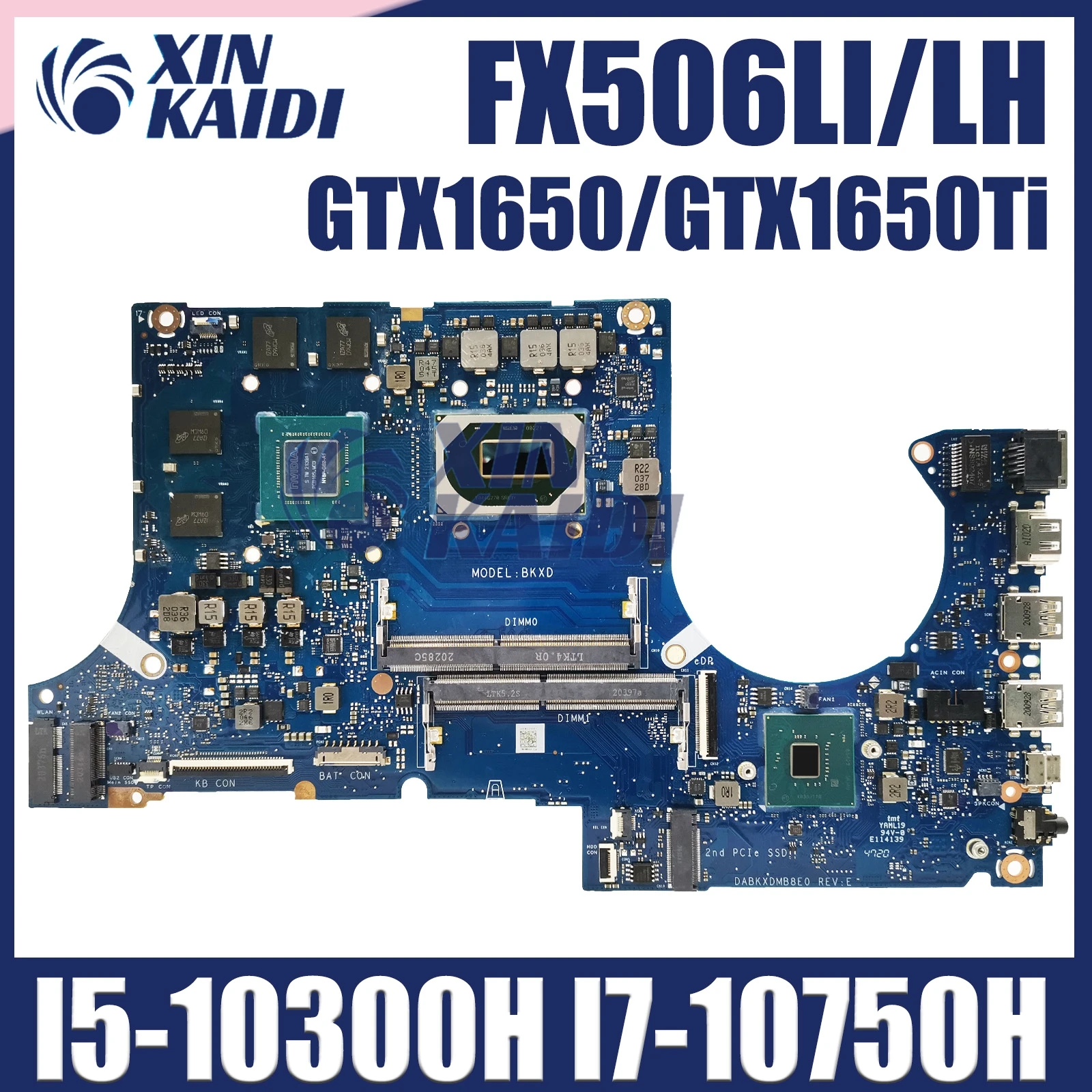 FX506L-Laptop-Motherboard-FX506-FX506LH-FX706LI-DABKXDMB8E0-DABKXDMB8F0 ...