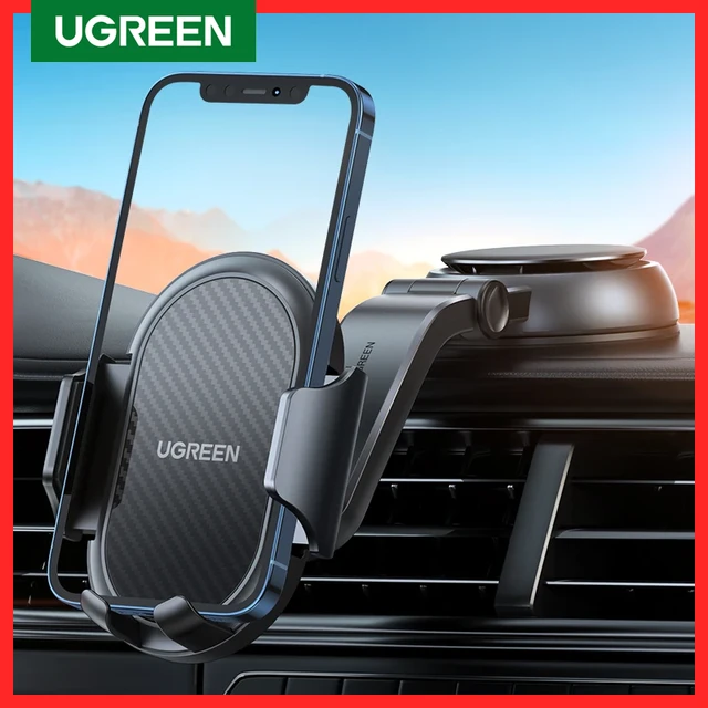 Buy the UGREEN Dashboard Car Clip Phone Holder (Black) Compatible