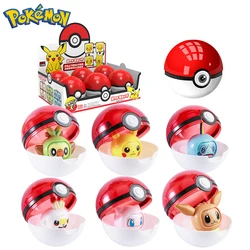 Pokemon Figures Dolls Collection Anime Figures Kawaii Pokmon Series Anime Model Pikachu Charmander Pokemon Toys Model 6Pcs/box 